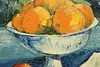 Oranges Still Life Vintage Original Oil Painting Fabry 31.5" (8)