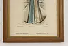 French Antique Fashion Magazine Lithograph Print 18" (5)