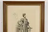 French Antique Fashion Magazine Lithograph Print 18" (4)