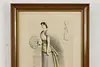 French Antique Fashion Magazine Lithograph Print 18" (4)