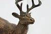 White Tail Deer Bronze Sculpture Vintage Statue, Wagner (3)