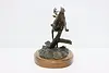 White Tail Deer Bronze Sculpture Vintage Statue, Wagner (6)