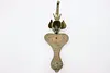 Indian Vintage Embossed Brass Elephant Head Door Knocker (3)