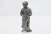 Christmas Vintage Child & Stocking Pewter Mini Statue Ricker (3)