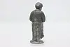 Christmas Vintage Child & Stocking Pewter Mini Statue Ricker (5)