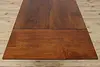 Farmhouse Vintage Cherry Dining Table, 2 Leaves, Antiquity (11)