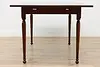 Farmhouse Vintage Cherry Dining Table, 2 Leaves, Antiquity (9)