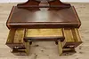 Art Deco Vintage Walnut Desk Vanity Dressing Table Sears (6)