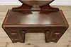 Art Deco Vintage Walnut Desk Vanity Dressing Table Sears (7)