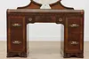 Art Deco Vintage Walnut Desk Vanity Dressing Table Sears (9)