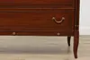 French Empire Vintage Mahogany Dresser or Chest Northern (10)