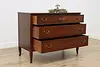 French Empire Vintage Mahogany Dresser or Chest Northern (3)