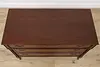 French Empire Vintage Mahogany Dresser or Chest Northern (5)