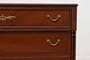 French Empire Vintage Mahogany Dresser or Chest Northern (8)