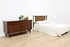 Midcentury Modern Vintage Full Queen Size Headboard Broyhill (3)