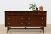 Midcentury Modern Vintage Dresser or Chest, Brasilia Broyhill (4)