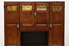 Farmhouse Antique Oak Kitchen Cupboard Hoosier, Sellers (10)