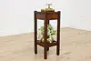 Arts & Crafts Mission Oak Antique Plant Stand or End Table (2)