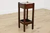 Arts & Crafts Mission Oak Antique Plant Stand or End Table (3)