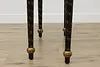 Chinoiserie Paint Vintage Lacquer Hall Table or Sofa Console (15)