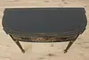 Chinoiserie Paint Vintage Lacquer Hall Table or Sofa Console (7)