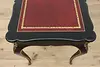 French Design Vintage Leather Top Writing Desk, Widdicomb (20)