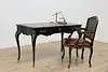 French Design Vintage Leather Top Writing Desk, Widdicomb (3)