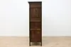 French Provincial Antique 1760s Chestnut Armoire Wardrobe (13)