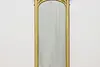 Victorian Antique Carved Gold Leaf Pier Mirror Marble (13)