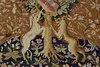 Unicorn Needlepoint Petit Point Antique Hall Chair (7)