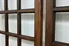 Pair of Arts & Crafts Mission Oak Antique Salvage Doors (10)