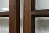 Pair of Arts & Crafts Mission Oak Antique Salvage Doors (10)