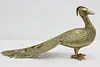 Peacock Vintage Decorative Brass Sculpture 22.5" (3)