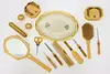 Art Deco Antique 15 Pc Bakelite Vanity Set & Case, Art-Y-Zan (6)