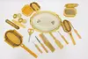 Art Deco Antique 15 Pc Bakelite Vanity Set & Case, Art-Y-Zan (7)