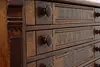 Merrick Antique Victorian Oak Spool Cabinet or Jewelry Chest (18)