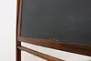 Schoolhouse Antique Oak Chalk or Black Board & Stand, Weber (27)