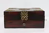 Victorian Antique Birch & Brass Jewelry or Keepsake Box (11)