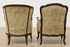 Pair of Vintage French Carved Walnut Fireplace Chairs (12)