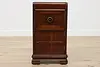 Art Deco Vintage Waterfall Nightstand or End Table, Bakelite (8)