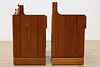 Pair of Vintage Midcentury Modern Teak Nightstands,Vildbjerg (10)