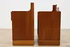 Pair of Vintage Midcentury Modern Teak Nightstands,Vildbjerg (7)