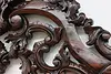 Renaissance Design Carved Mahogany Salvage Wall Frame (6)