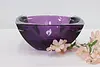 Irish Waterford Vintage Metra Amethyst 12.5" Crystal Bowl (2)