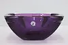 Irish Waterford Vintage Metra Amethyst 12.5" Crystal Bowl (6)