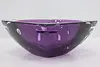 Irish Waterford Vintage Metra Amethyst 12.5" Crystal Bowl (7)