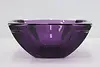 Irish Waterford Vintage Metra Amethyst 12.5" Crystal Bowl (8)