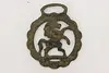 English Antique Horse Brass Harness Medallion (2)