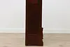 Victorian Eastlake Antique Carved Walnut Bookcase & Display (18)