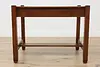 Arts & Crafts Mission Oak Antique Office Desk Library Table (10)